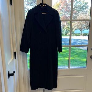 Anne Klein Charcoal Long Coat